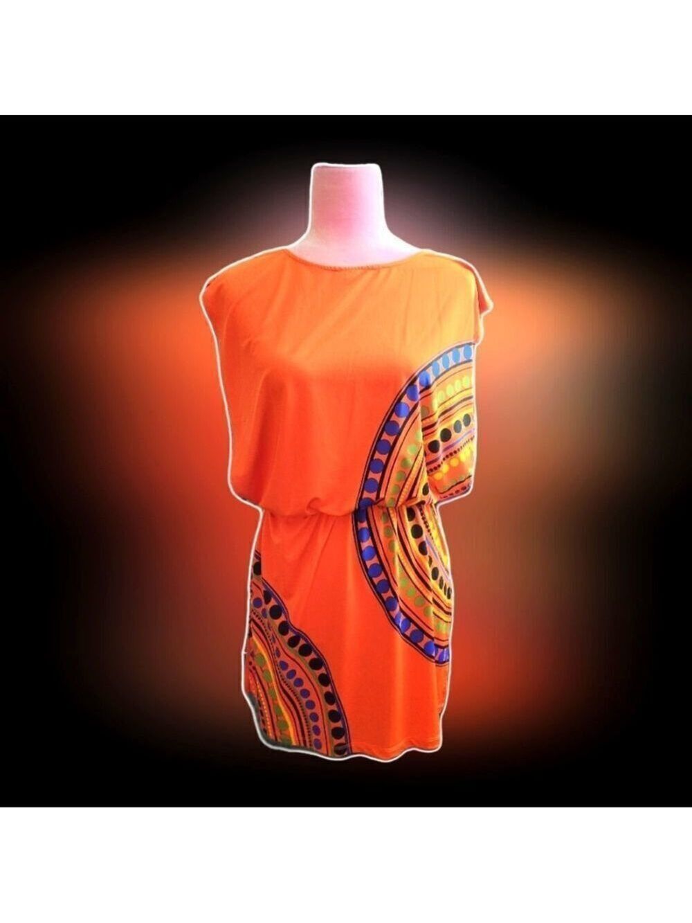 VENUS Midi Tribal Print Dress Sz XS - Picture 1 of 2
